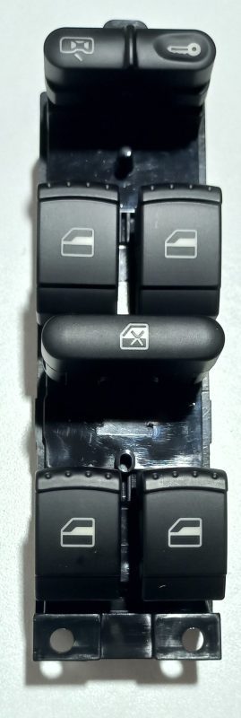 VW, Golf 4/Jetta 4/Passat 9, Window Switch Master Driver Side,1J4959859D