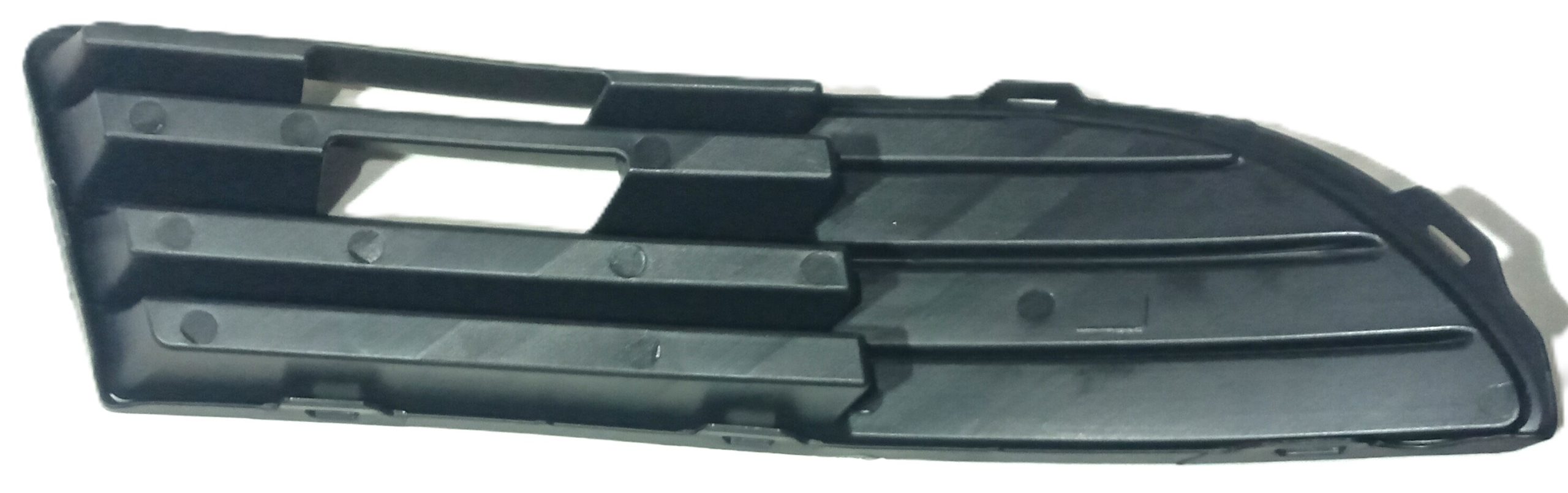 VW Polo 9N 2006-2009 Foglight grille without opening for Foglight Left Hand Side Passenger side new non-OEM 6Q0 853 666F