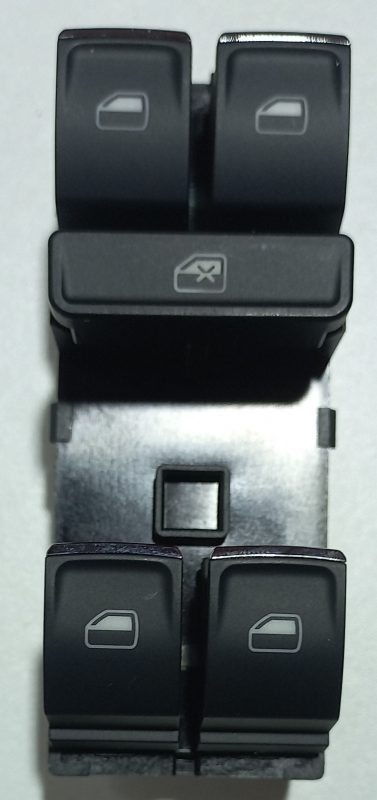 VW, Polo 6 (2014 onwards), Window Switch Master Driver side, 6RD959857E