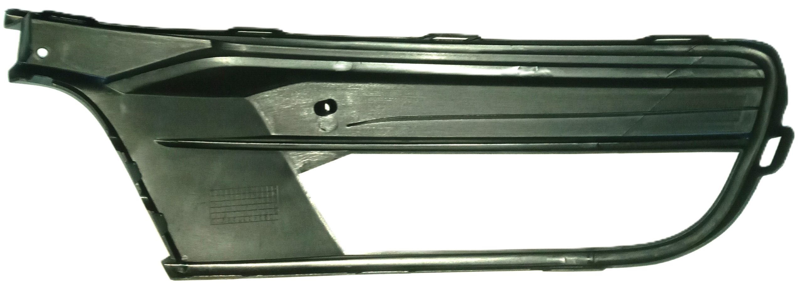 VW Polo 6 Vivo Hatchback/Sedan 2017 onwards Foglight Grille with opening for foglight Left-Hand Side Passenger Side New Non-OEM VWA4119