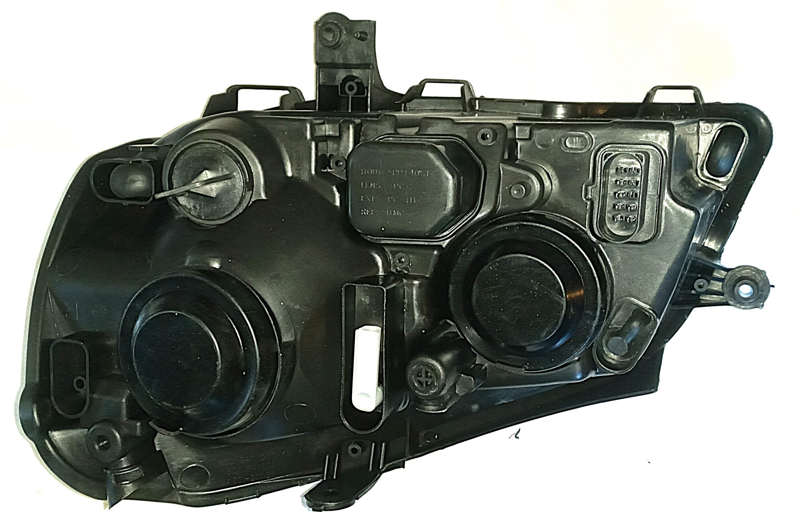 VW Polo 9 N 2006 - 2009, Head Light, RH, 7-Pin Manual Adjustable New Non-OEM